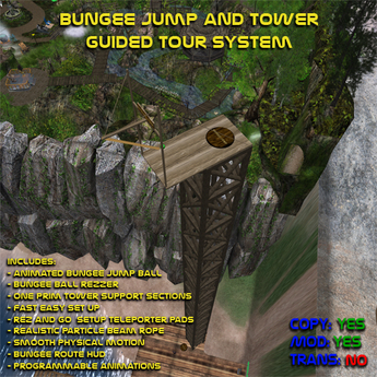 Second Life Marketplace - Bungee Jump System